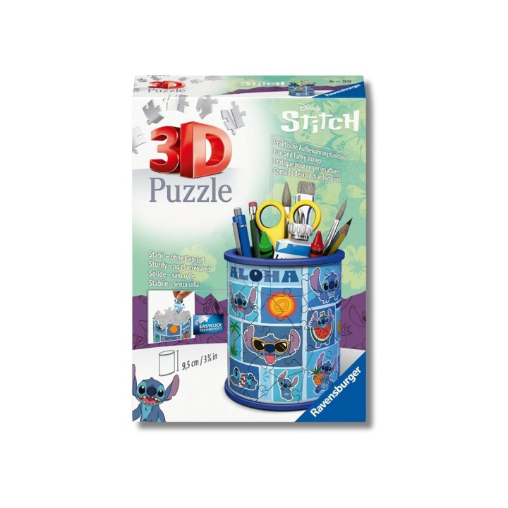 PUZZLE 3D STITCH PORTAPENNE 116423
