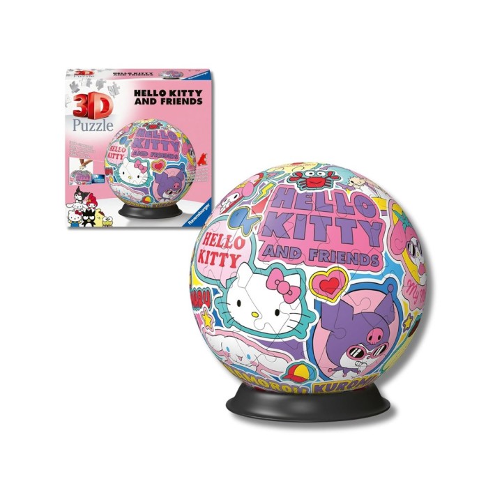 PUZZLE BALL 3D HELLO KITTY 72PZ 116300