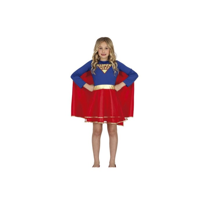 COSTUME SUPER EROINA BABY 5-6 ANNI