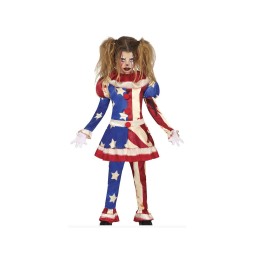 COSTUME PATRIOTA CLOWN BIMBA 7-9 ANNI