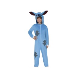 COSTUME ALIENO BLU BIMBO 7-9 ANNI