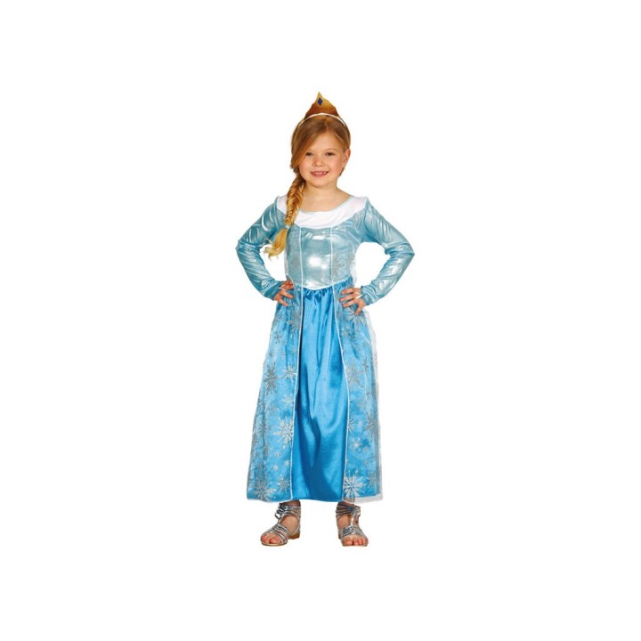 COSTUME PRINCIPESSA DEL GHIACCIO 7-9 ANN