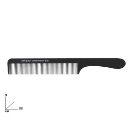 PETTINE NERO CON MANICO