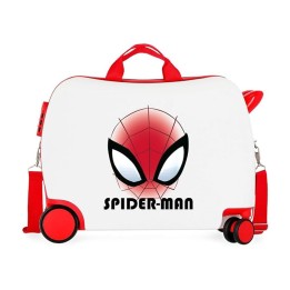 TROLLEY SPIDERMAN 55CM BIANCO