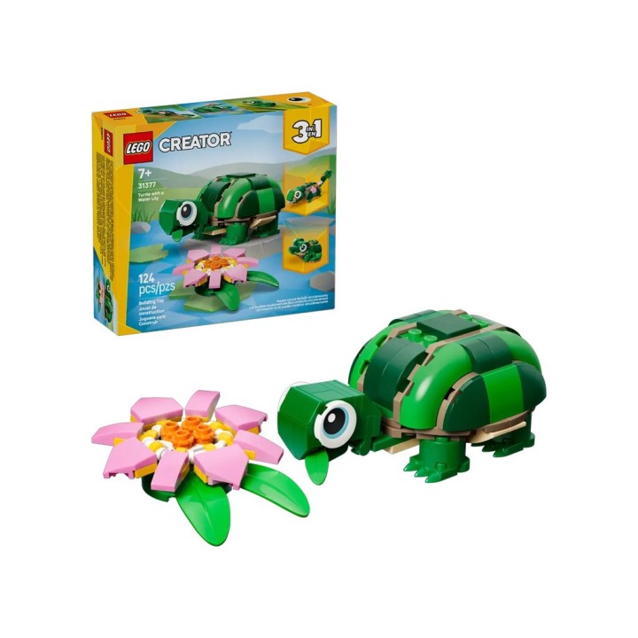 LEGO CREATOR TARTARUGA CON FIORE 31377