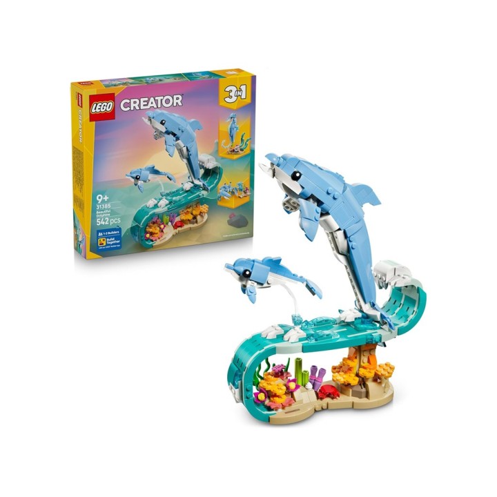 LEGO CREATOR : MERAVIGLIOSI DELFINI 3138