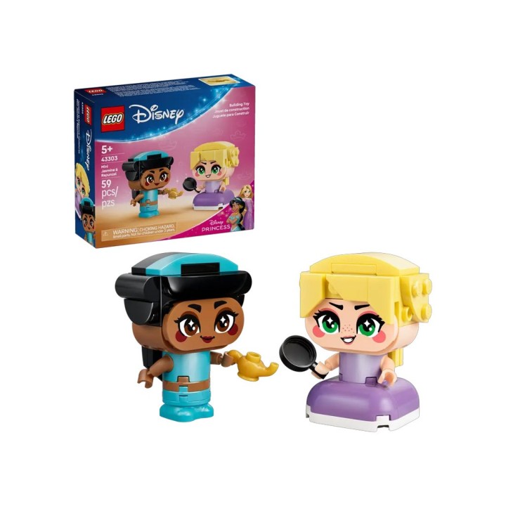 LEGO DISNEY MINI-JASMINE E MINI-RAPUNZEL