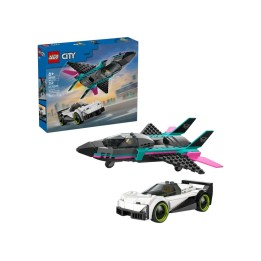 LEGO CITY JET CONTRO AUTO SPORTIVA 60489