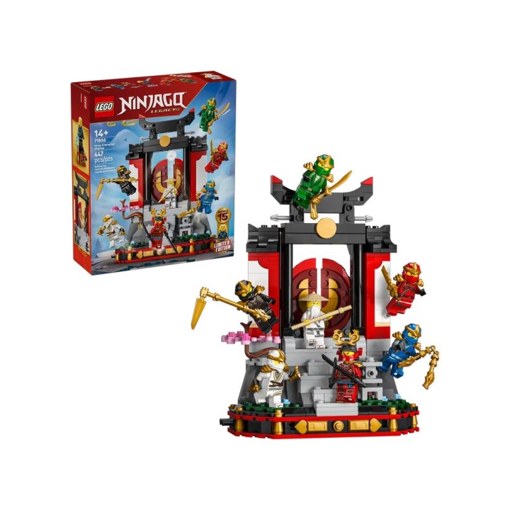 LEGO NINJAGO DISPLAY PERSONAGGI NINJA 71