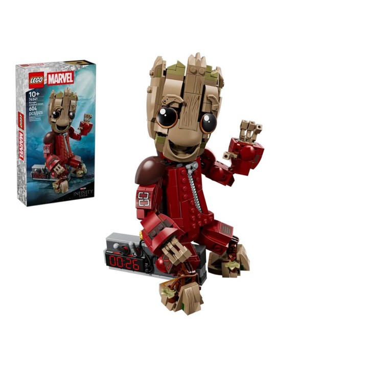 LEGO MARVEL GROOT IN TUTA RAVAGER 76341