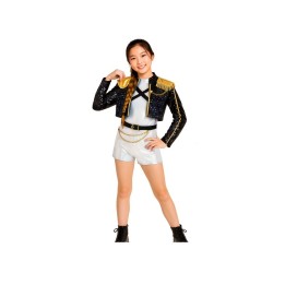 COSTUME POP-STAR SILVER LEADER BIMBA 5-6