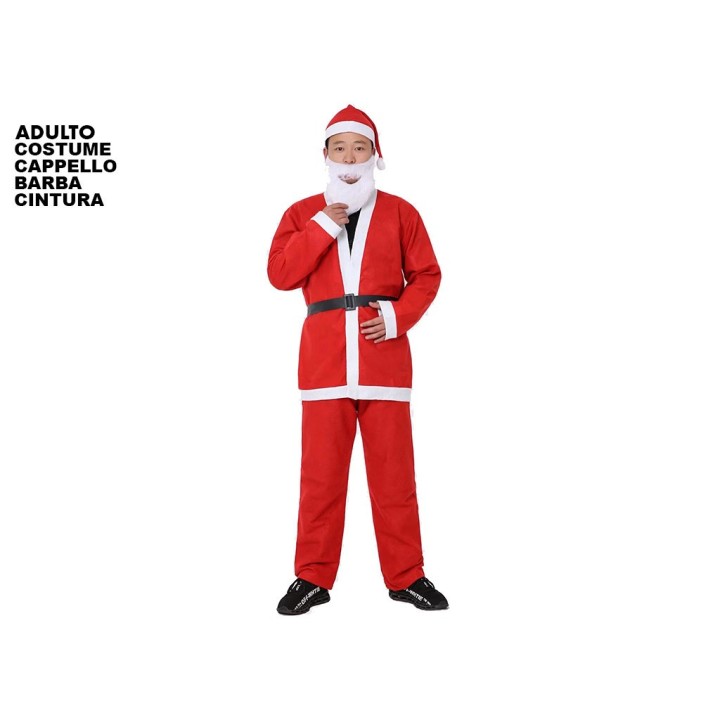 COSTUME BABBO NATALE ADULTO