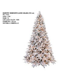 ALBERO KARITE' INNEVATO CM 210 CON LED