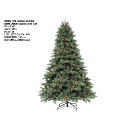 ALBERO PINO DEL GRAN SASSO CM 240 LED