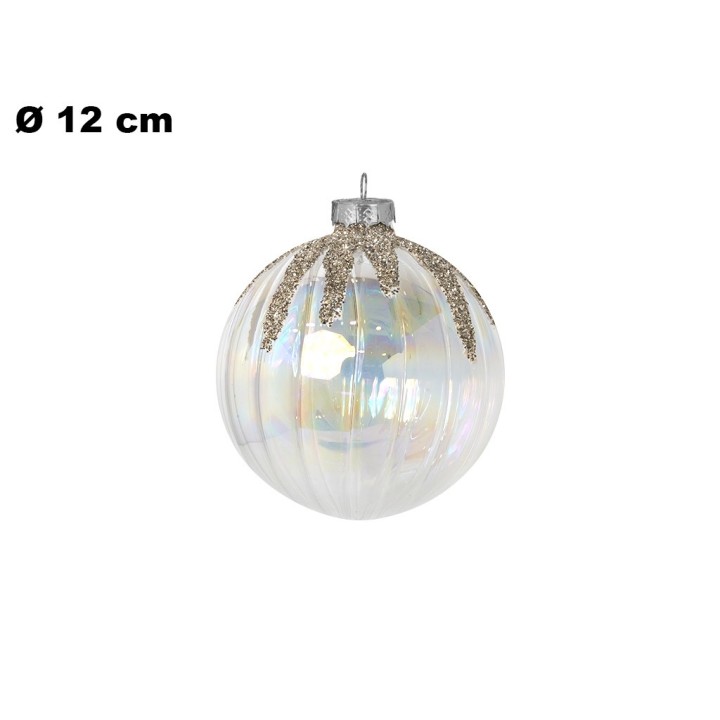 PENDENTE TRASPARENTE 12CM