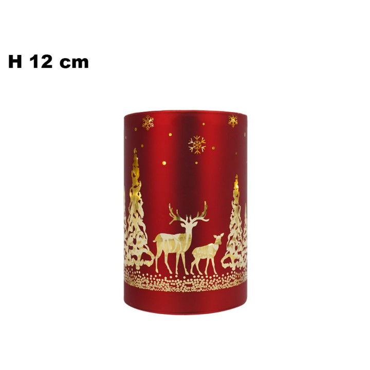 LANTERNA LED ROSSA PICCOLA