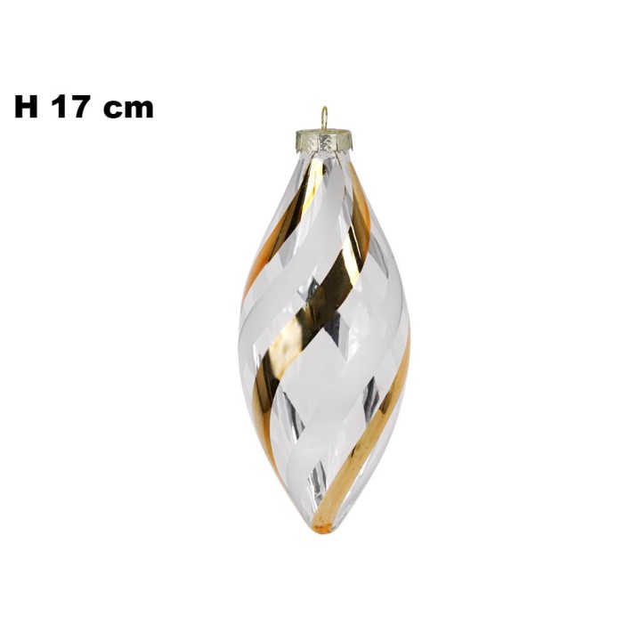 PALLINA VETRO 7*17CM