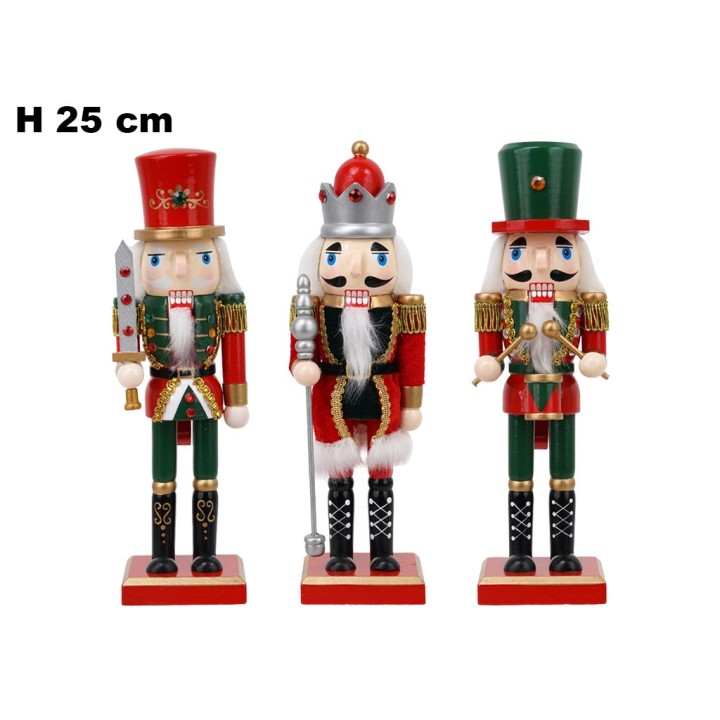 SCHIACCIANOCI 3 ASSORTITI 24,5CM