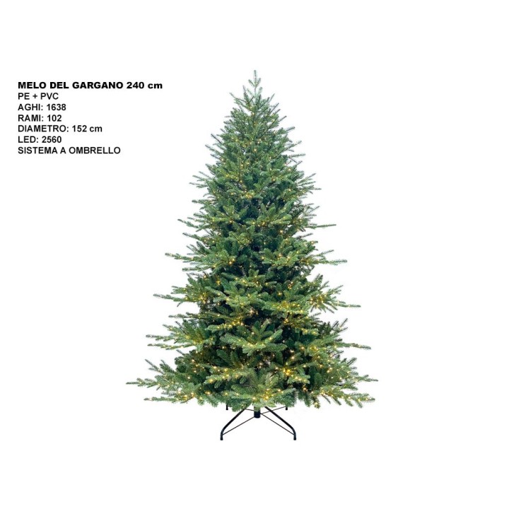 ALBERO MELO DEL GARGANO 240CM E MICROLED