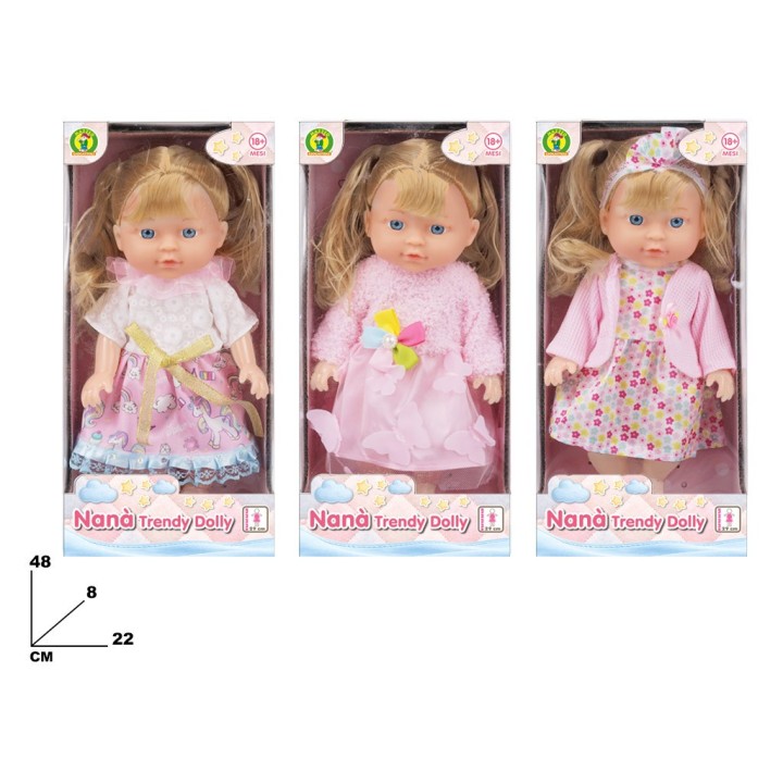 BAMBOLA NANA' TRENDY DOLLY