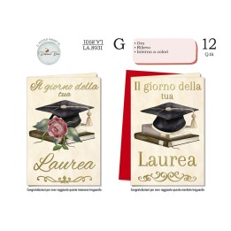 BIGLIETTI LAUREA LA 8931