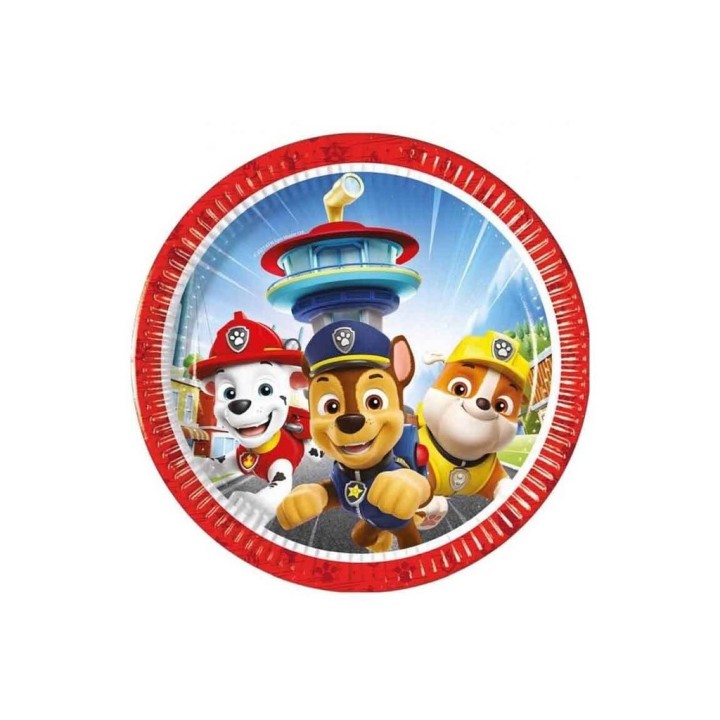 PIATTO PAW PATROL 8PZ CM. 20 5P95596