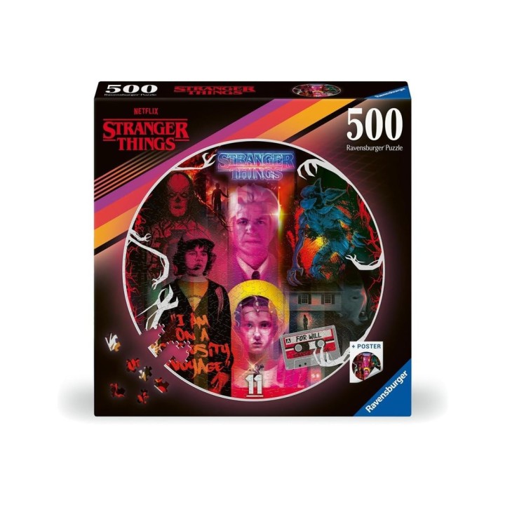 PUZZLE 500 STRANGER THINGS ROUND 01227