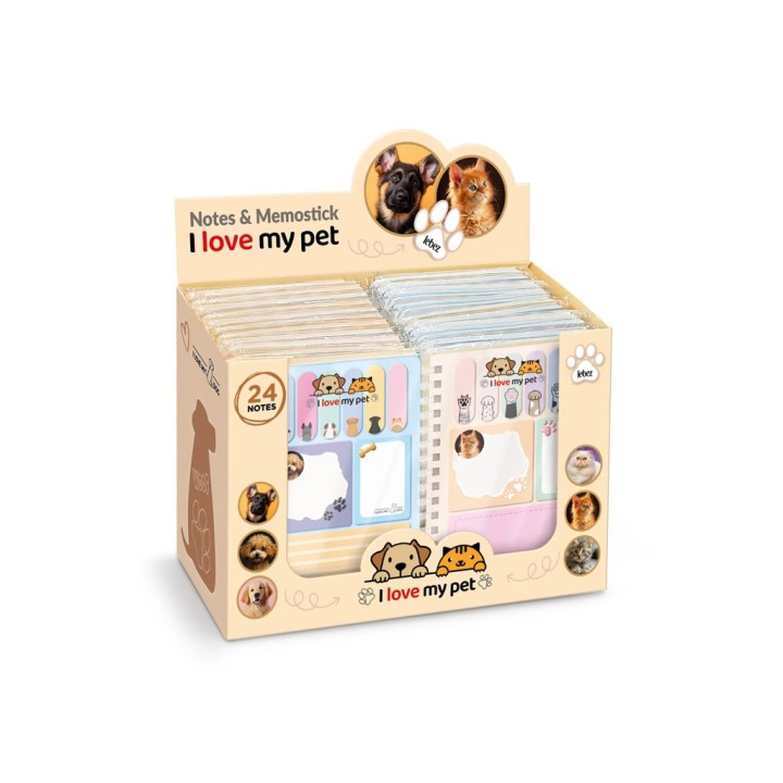 PET SET NOTES+MEMO+SEGNAPAGINE 82079