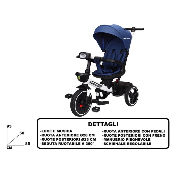 TRICICLO TRILOGY BLUE