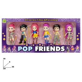 POP FRIENDS 6 PERSONAGGI