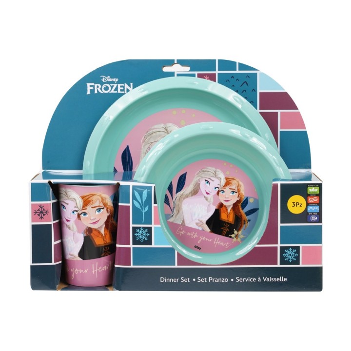 SET PRANZO 3PZ FROZEN 35730