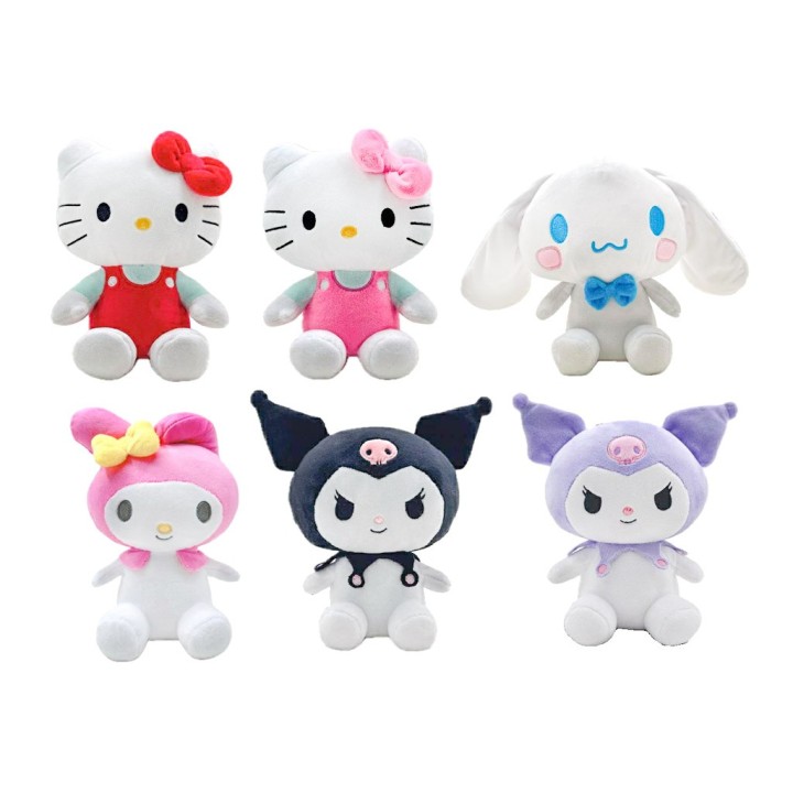 PELUCHE HELLO KITTY ASSORTITI 22 CM