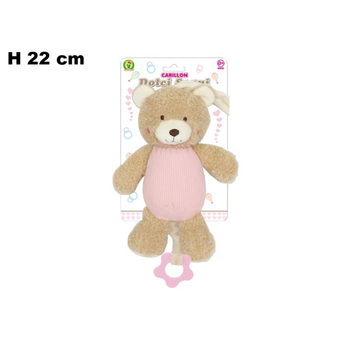 CARILLON DOLCI SOGNI ROSA MONDO BIMBI
