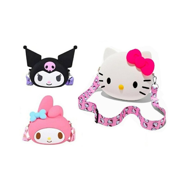 HELLO KITTY MINI BORSA SILICONE ASSORT.