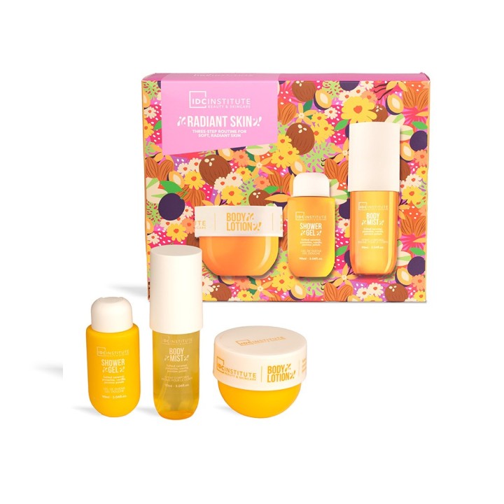 IDC RADIANT SKIN GLOW BODY RITUAL SET 35