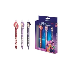 SET 3 PENNA CANCELLABILI K-POP DEMON HUN