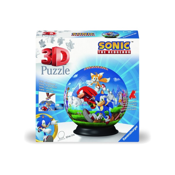PUZZLE BALL 3D SONIC 72PZ 11592
