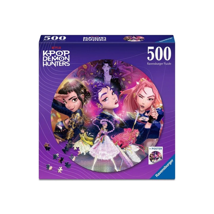 PUZZLE 500 K-POP DEMON HUNTERS ROUND