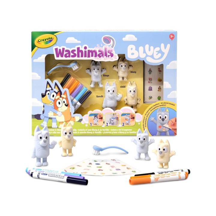 WASHIMALS SET ADESIVI BLUEY 0253