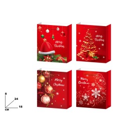 BUSTA ROSSA NATALIZIA 4 ASSORTITI