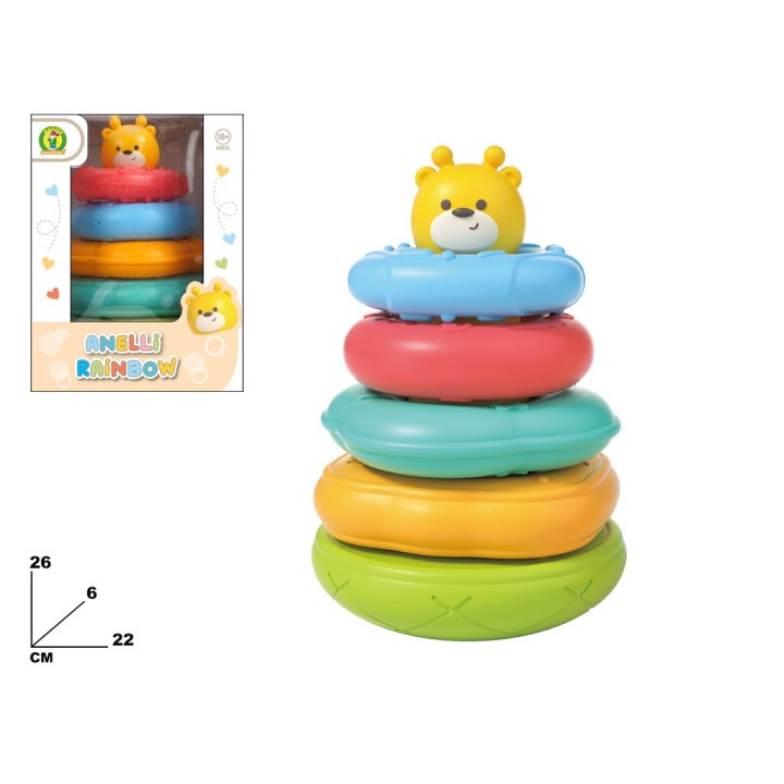 ANNELLI RAINBOW MONDO BIMBI
