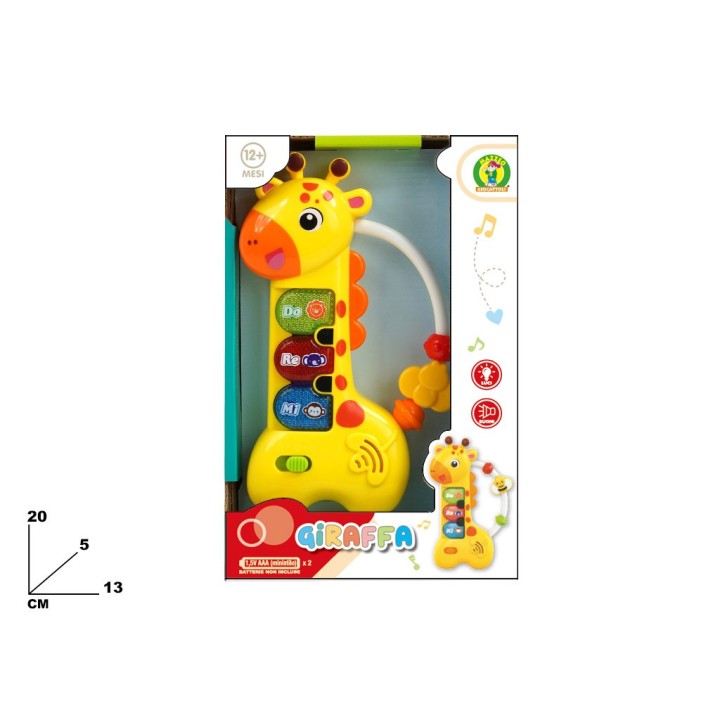 PIANO GIRAFFA MONDO BIMBI