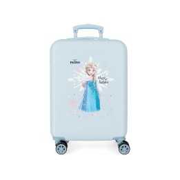 TROLLEY 55CM 4R.FROZEN MAGIC ICE BLU