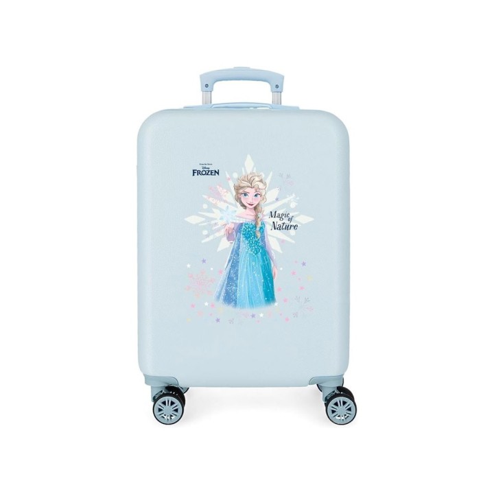 TROLLEY 55CM 4R.FROZEN MAGIC ICE BLU