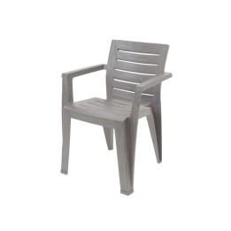 SEDIA MAREA GRIGIO TORTORA EFFETTO LEGNO