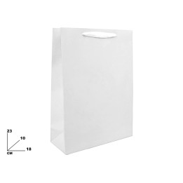 BUSTA DI CARTA BIANCA 23CM