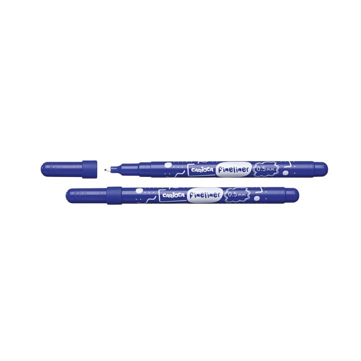 CARIOCA PLUS FINLINER 0,5 BLU
