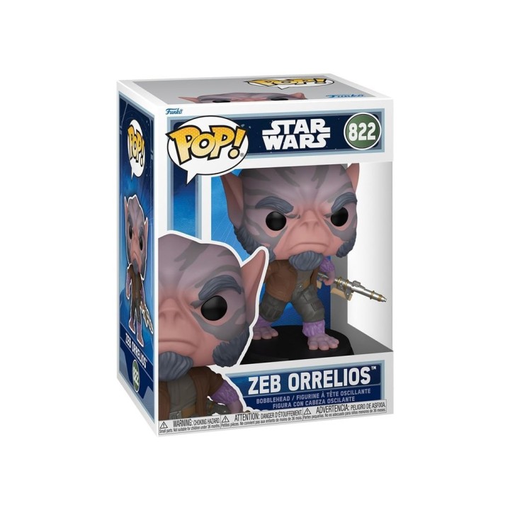 FUNKO POP STAR WARS ZEB ORRELIOS 90450