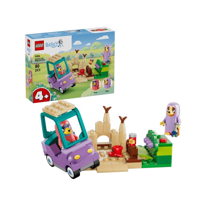 LEGO BLUEY NONNE CON BINGO E BLUEY 11216