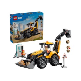 LEGO CITY SCAVATRICE CANTIERE GIALLA 604